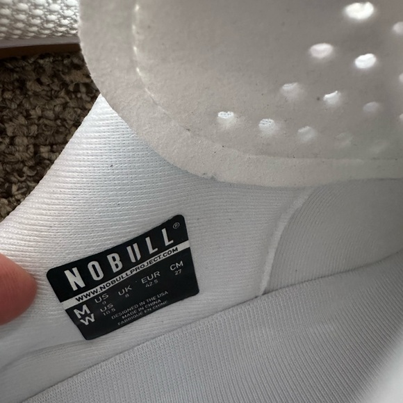 NOBULL Outwork White Athletic Sneakers - Picture 5 of 8